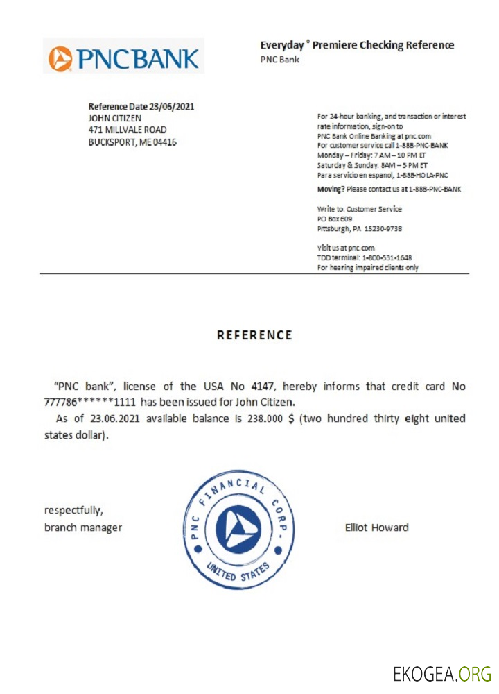 USA , PNC , référence template